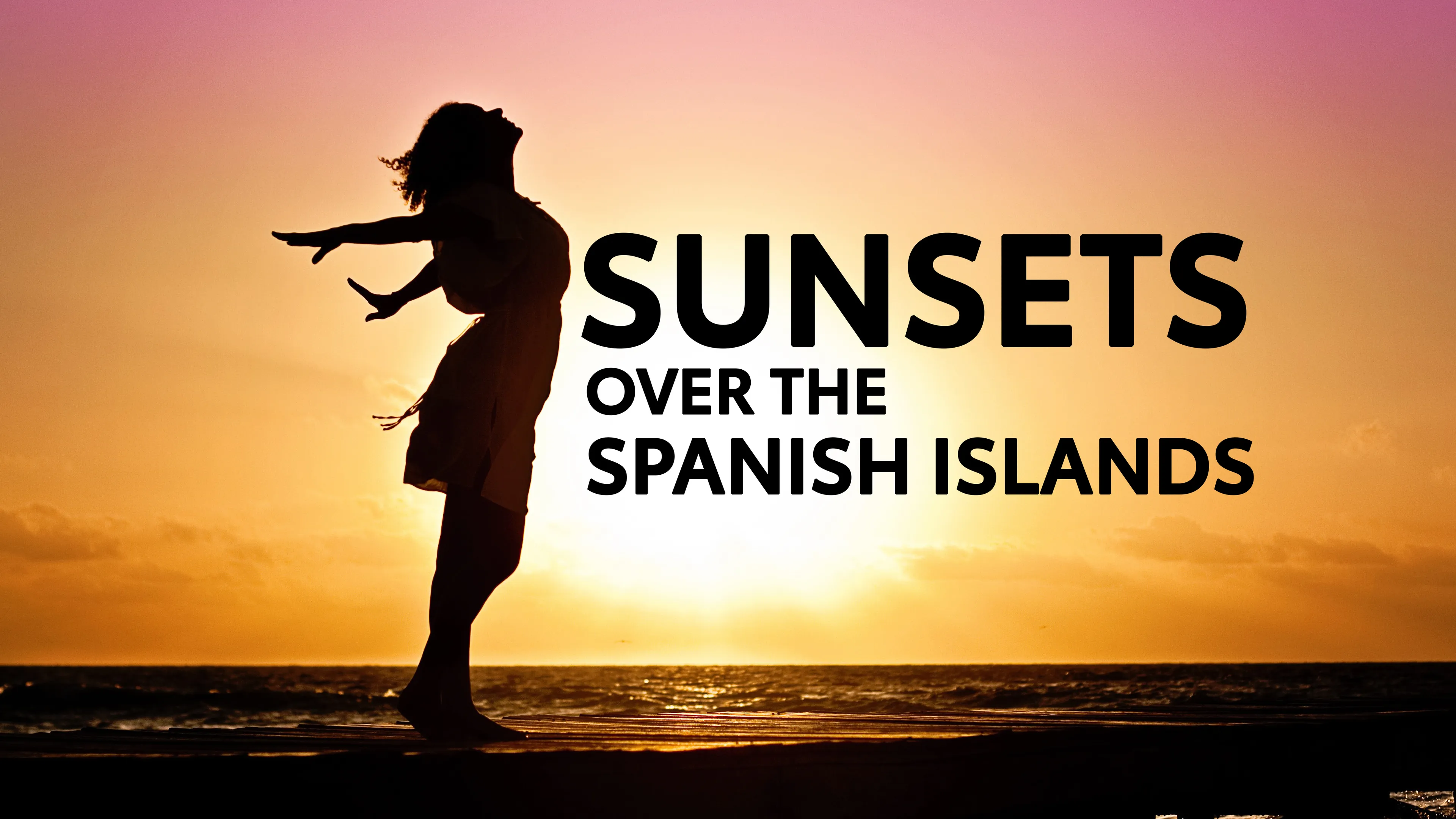 Sunsets Over The Spanish Islands poster